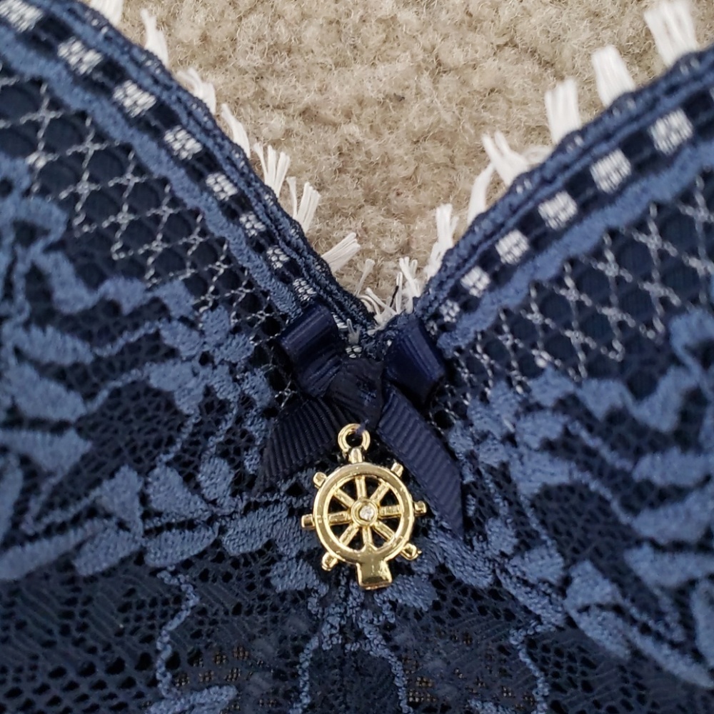 NWOT Intimissimi Nautical Bra - Picture 3 of 5